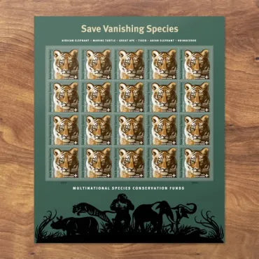 2011 Save Vanishing Species Forever First Class Postage Stamps