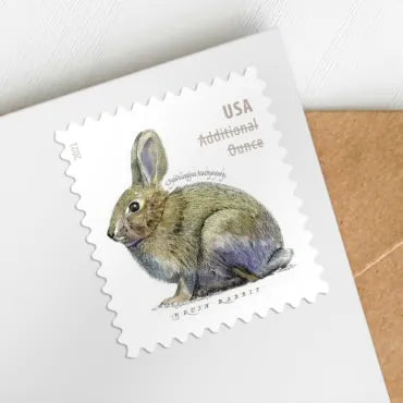 2021 Brush Rabbit Forever First Class Postage Stamps