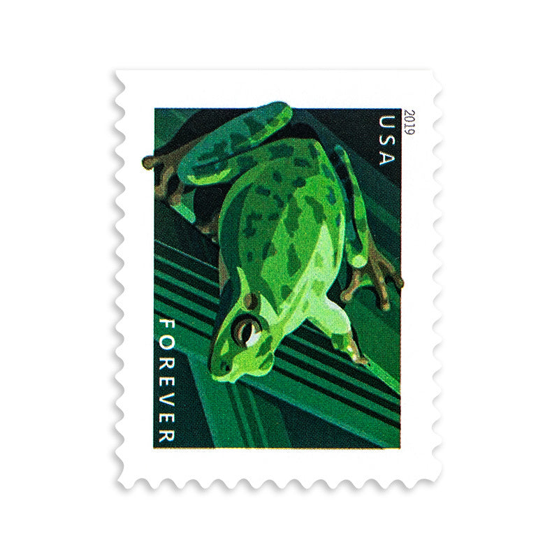 2019 Frogs Forever First Class Postage Stamps